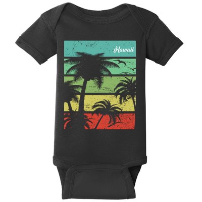 Paradise In Hawaii Baby Bodysuit