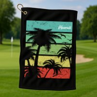 Paradise In Hawaii Golf Towel