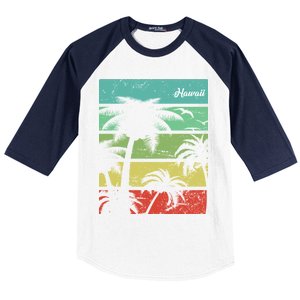 Paradise In Hawaii Baseball Sleeve Shirt