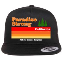 Paradise Strong Camp Fire California Flatbill Hat