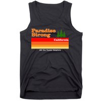 Paradise Strong Camp Fire California Tank Top