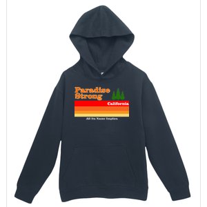 Paradise Strong Camp Fire California Urban Pullover Hoodie