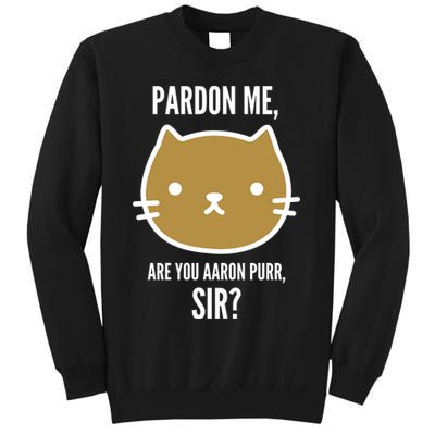 Pardon Me Are You Aaron Purr, Sir? Sweatshirt