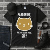 Pardon Me Are You Aaron Purr, Sir? Tall T-Shirt