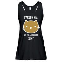 Pardon Me Are You Aaron Purr, Sir? Ladies Essential Flowy Tank