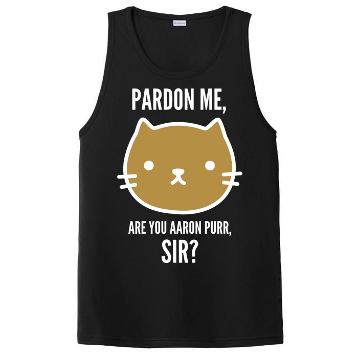 Pardon Me Are You Aaron Purr, Sir? PosiCharge Competitor Tank