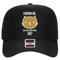 Pardon Me Are You Aaron Purr, Sir? Trucker Hat