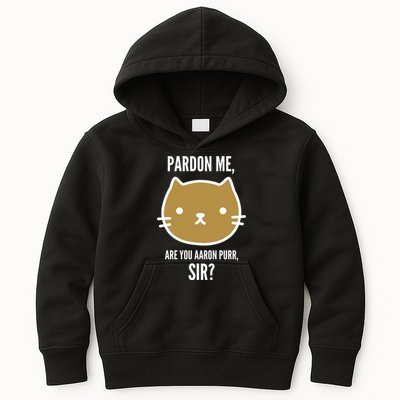 Pardon Me Are You Aaron Purr, Sir? Kids Hoodie