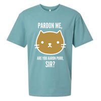 Pardon Me Are You Aaron Purr, Sir? Sueded Cloud Jersey T-Shirt