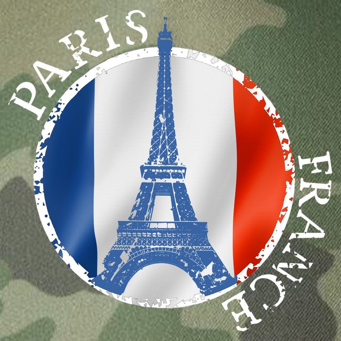 Paris France Peace Eiffel Tower Flag Legacy Tie Dye Trucker Hat