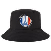 Paris France Peace Eiffel Tower Flag Cool Comfort Performance Bucket Hat