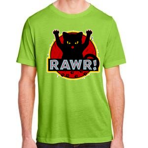 Parody Cat Rawr Logo Adult ChromaSoft Performance T-Shirt