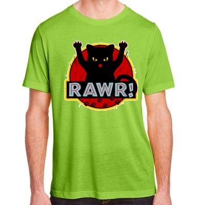 Parody Cat Rawr Logo Adult ChromaSoft Performance T-Shirt