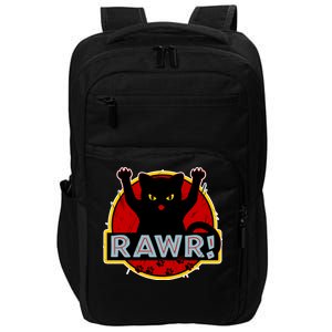 Parody Cat Rawr Logo Impact Tech Backpack