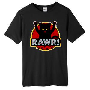 Parody Cat Rawr Logo Tall Fusion ChromaSoft Performance T-Shirt