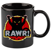 Parody Cat Rawr Logo 11oz C Handle Ceramic Mug