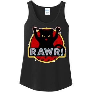 Parody Cat Rawr Logo Ladies Essential Tank