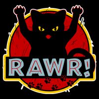 Parody Cat Rawr Logo 16 in Basic Backpack