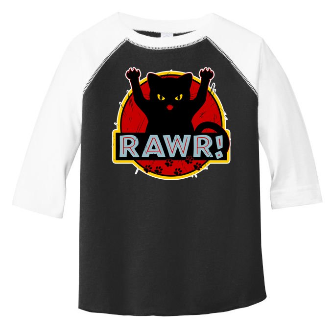 Parody Cat Rawr Logo Toddler Fine Jersey T-Shirt