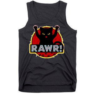 Parody Cat Rawr Logo Tank Top