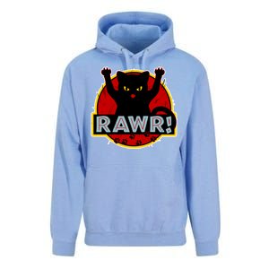 Parody Cat Rawr Logo Unisex Surf Hoodie