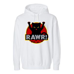 Parody Cat Rawr Logo Garment-Dyed Fleece Hoodie