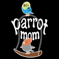 Parrot Mom Drawstring Bag