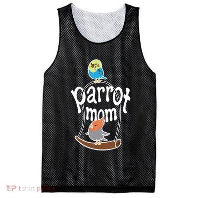 Parrot Mom Mesh Reversible Basketball Jersey Tank