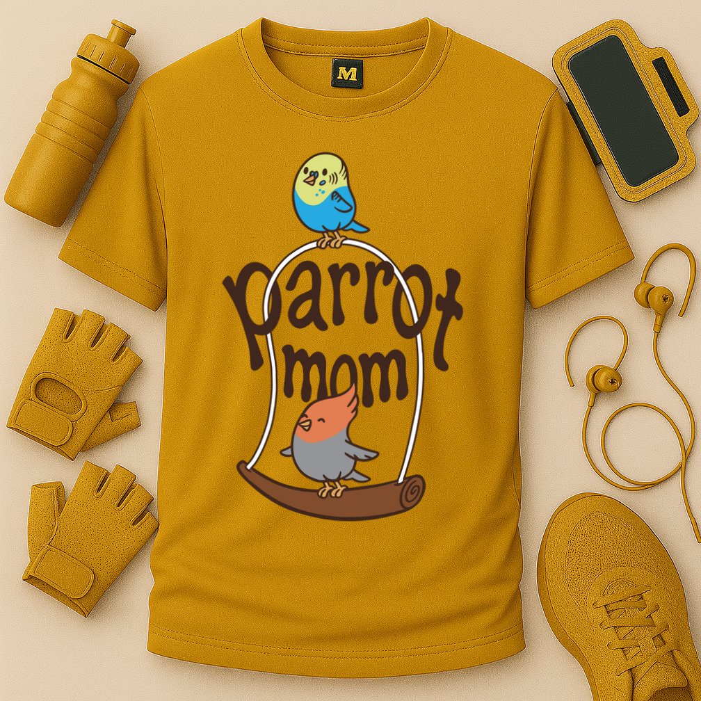 Parrot Mom Cooling Performance Crew T-Shirt