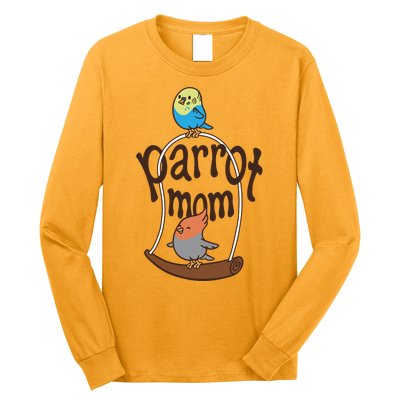 Parrot Mom Long Sleeve Shirt