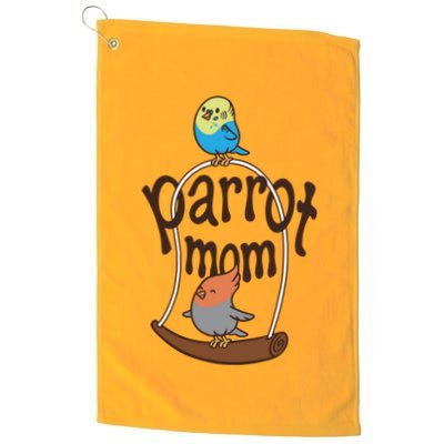 Parrot Mom Golf Towel