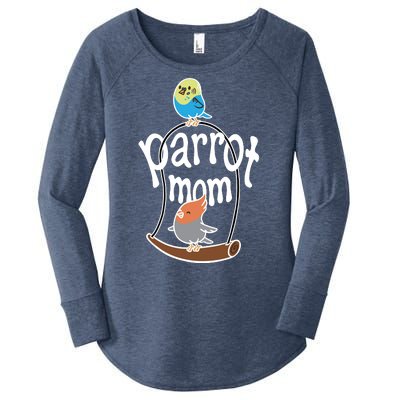 Parrot Mom Women's Perfect Tri Tunic Long Sleeve Shirt