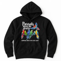 Parrots Make Me Happy Human Make My Head Hurt Hoodie
