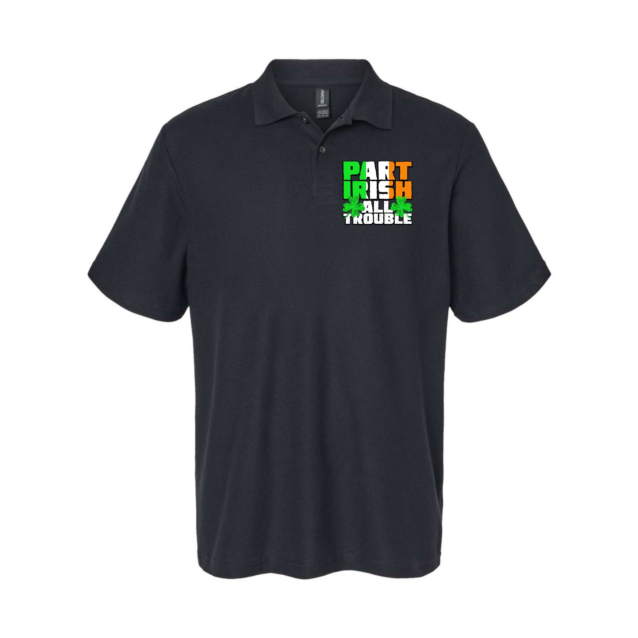 Part Irish All Trouble Polo