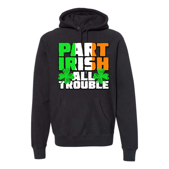 Part Irish All Trouble Premium Hoodie