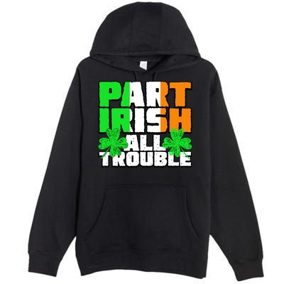 Part Irish All Trouble Premium Pullover Hoodie