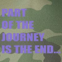 Part Of The Journey Is The End Movie Quote Legacy Tie Dye Trucker Hat