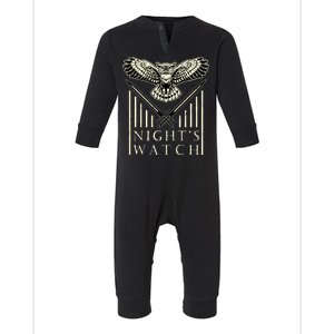 Part Of The Night's Watch Infant Fleece One Piece