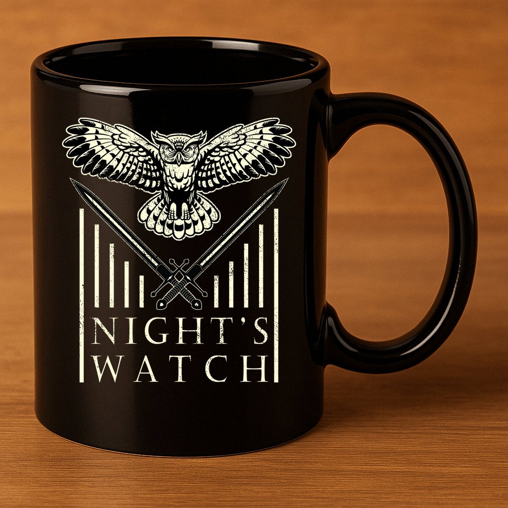 Part Of The Night's Watch 11oz C Handle Ceramic Mug