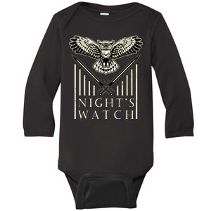 Part Of The Night's Watch Baby Long Sleeve Bodysuit