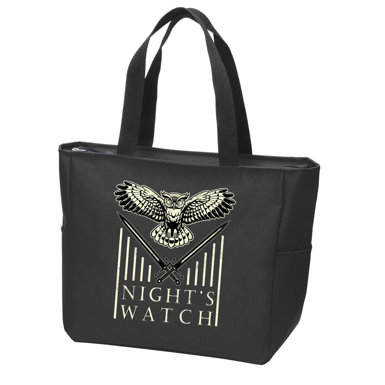 Part Of The Night's Watch Zip Tote Bag