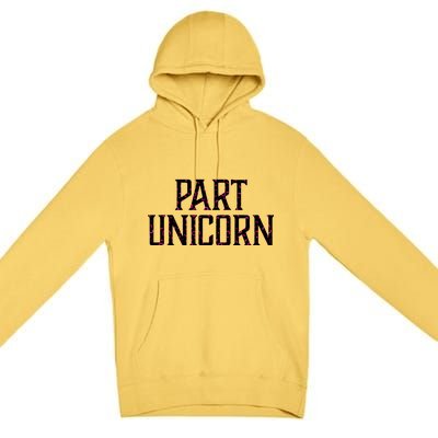 Part Unicorn Premium Pullover Hoodie