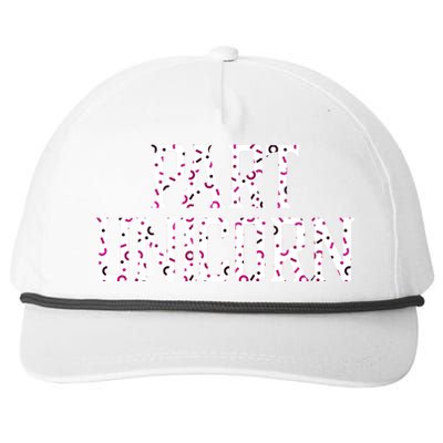 Part Unicorn Snapback Five-Panel Rope Hat