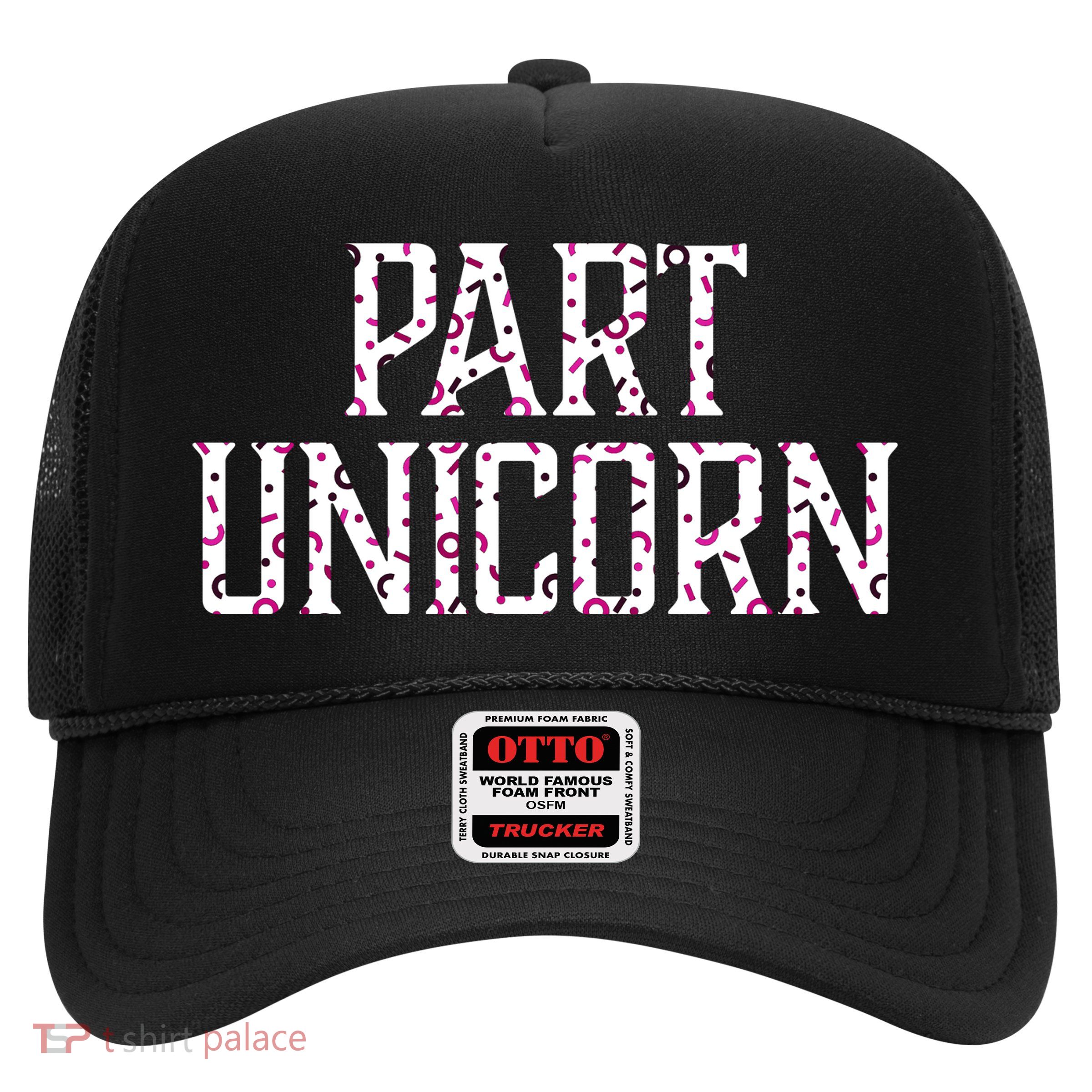 Part Unicorn Trucker Hat