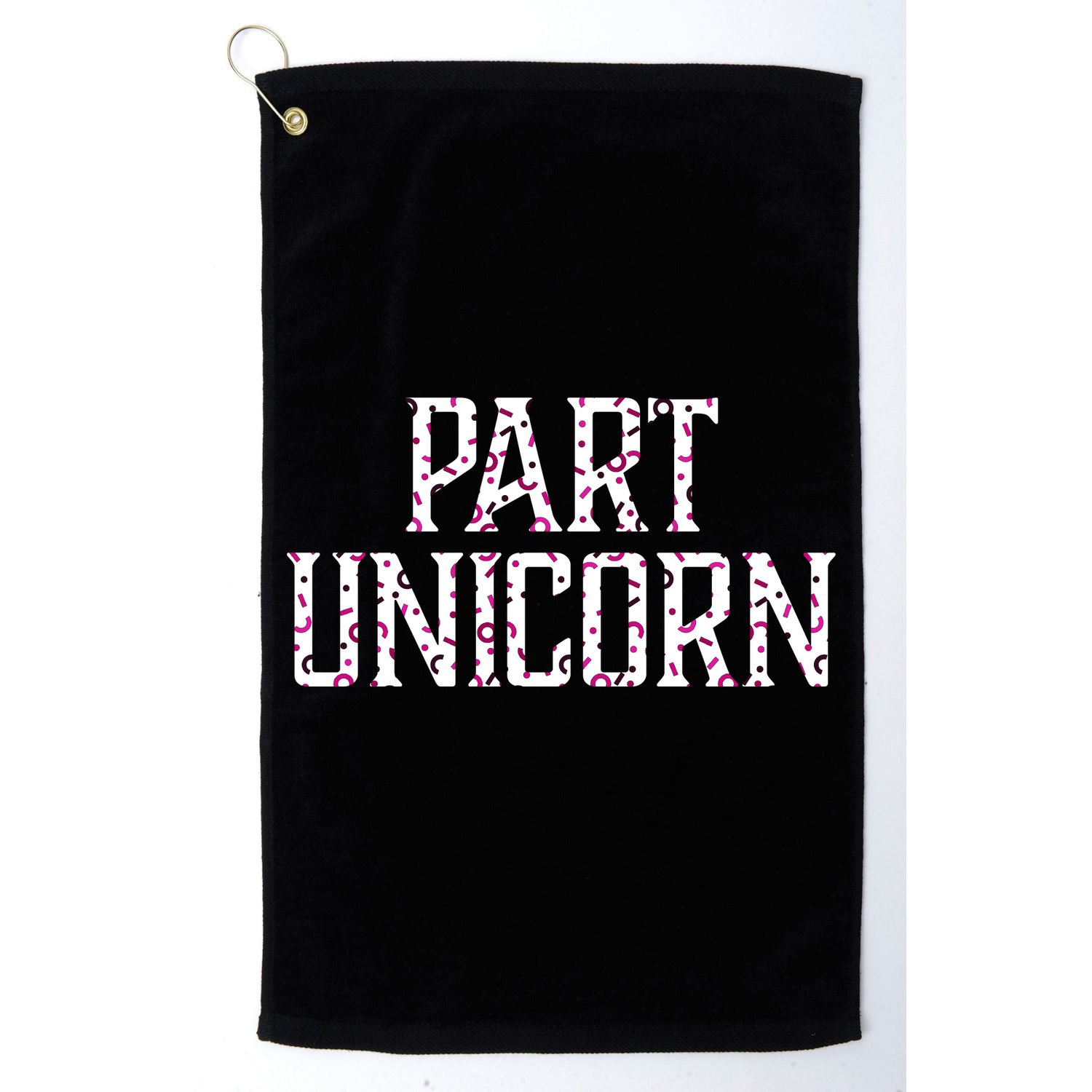 Part Unicorn Golf Towel
