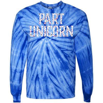 Part Unicorn Tie-Dye Long Sleeve Shirt