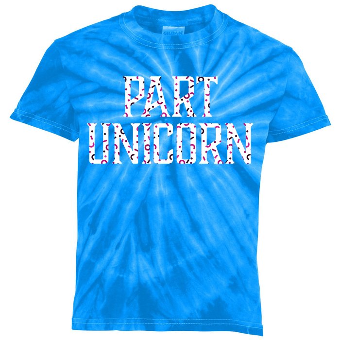 Part Unicorn Kids Tie-Dye T-Shirt