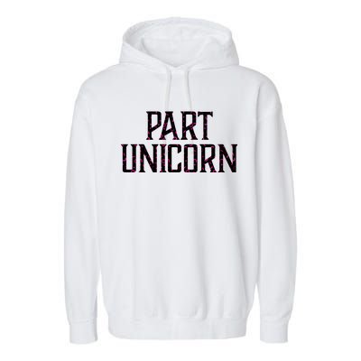 Part Unicorn Garment-Dyed Fleece Hoodie