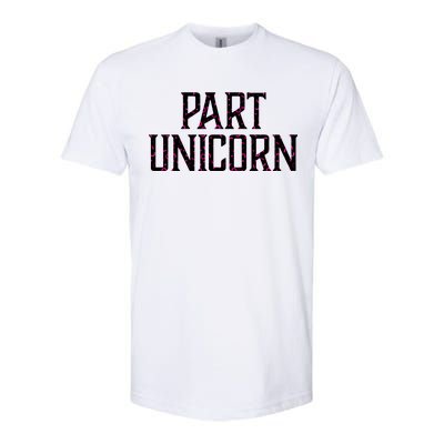 Part Unicorn Softstyle CVC T-Shirt