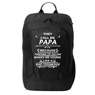 Partner And Crime Papa City Backpack